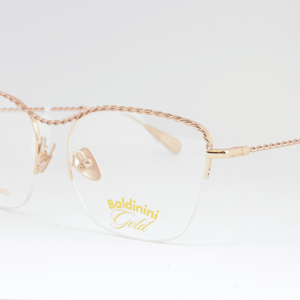 משקפי ראייה BALDININI BLD1990 18K GOLD PLATED 57-17 צבע 103