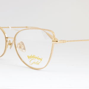 משקפי ראייה BALDININI BLD1989 18K GOLD PLATED 57-17 צבע 102