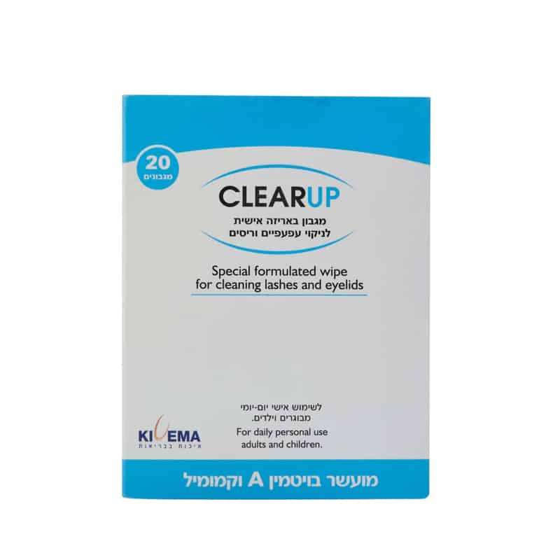 מגבונים אישיים CLEARUP
